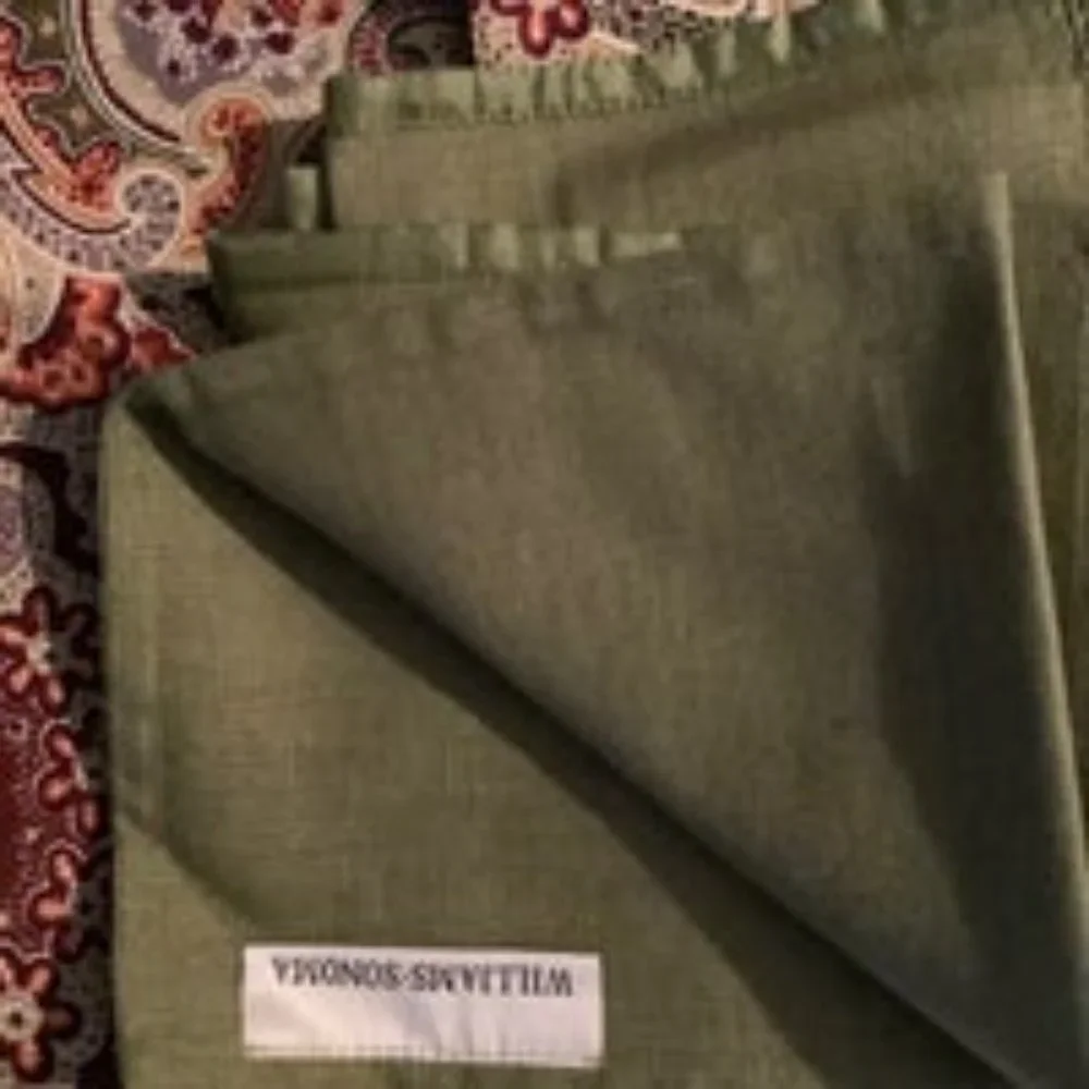 Set of 3 New Williams Sonoma Placemats and Napkins